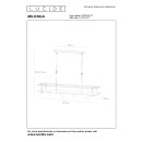 Lucide L214320431 závesné stropné svietidlo MILONGA  E27