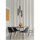 Lucide 24402/15/30 MARGARY závesné stropné svietidlo LED 3x4W | 1300lm | 2700K- čierna