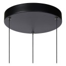 Lucide 24402/15/30 MARGARY závesné stropné svietidlo LED 3x4W | 1300lm | 2700K- čierna