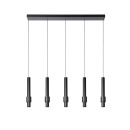 Lucide 24402/30/30 MARGARY závesné stropné svietidlo LED 5x4,2W | 2300lm | 2700K- čierna