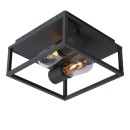 Lucide 27100/02/30 přsazené stropné svietidlo Carlyn 2x6W | E14 | IP54 - do kúpeľne