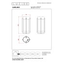 Lucide L278210130 vonkajšie stropné svietidlo GARLAND E27