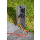 Lucide 27849/12/29 záhradný napájací stĺpik Powerpoint Type F IP44 - antracit