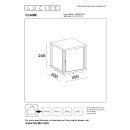 Lucide L278832531 vonkajší stĺpik CLAIRE  E27