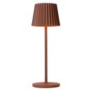 Lucide L278890297 LED vonkajšie stolné svietidlo JUSTINE | 2W integrovaný LED zdroj | 210lm | 2700K