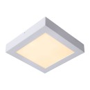 Lucide 28117/22/31 LED prisadené stropné svietidlo Brice 1x22W | 3000K | IP44 - stmievateľné, do kúpeľne