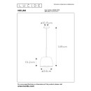 Lucide L304880130 závesné stropné svietidlo NOLAN  E27
