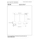 Lucide L304880330 závesné stropné svietidlo NOLAN  E27