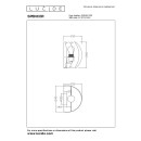 Lucide L342450130 nástenné svietidlo SPENCER  E27
