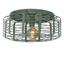 Lucide 45148/45/37 MELOPEE prisadené stropné svietidlo D450mm | 1xE27 - tyrkysová