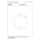 Lucide L451942565 prisadené stropné svietidlo JOANET  E27