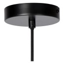 Lucide 45494/01/65 závesné stropné svietidlo Joanet 1x40W | E27 - dymovo šedá, sklo