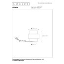 Lucide L455972002 stolná lampička FIRMIN E27