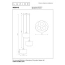 Lucide L464131361 závesné stropné svietidlo MEDINE  E27