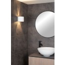 Lucide 69201/06/31 LED nástenná bodová lampa Axi 1x6W | 350lm | 2700K | IP54 - biela, kov