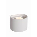 Lucide 69201/06/31 LED nástenná bodová lampa Axi 1x6W | 350lm | 2700K | IP54 - biela, kov
