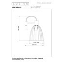 Lucide L742170144 nástenné svietidlo MACARONS  E27