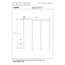 Lucide 74403/04/30 LED závesné stropné svietidlo Lorenz 4x4W | 3000K