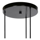 Lucide 74404/13/65 závesné stropné svietidlo Orlando 3x60W | E27