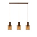 Lucide 74405/03/62 závesné stropné svietidlo Toledo 3x60W | E27