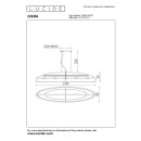 Lucide L764640530 závesné stropné svietidlo DIKRA  E27