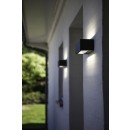Lutec 5189101118 LED vonkajšie nástenná lampa Gemini 1x20W | 4000K | IP54 - svieti hore / dole