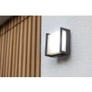 Lutec 5195401118 LED vonkajšie nástenná lampa Qubo 1x8W | 3000K | IP54 - top dizajn