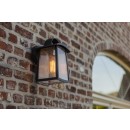 Lutec 5273601012 vonkajšia nástenná lampa Kelsey 1x40W | E27 | IP44 - tienidlo s efektom vodných kvapiek