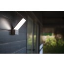 Lutec 5289001118 LED vonkajšie nástenná lampa Pano 1x16W | 3000-5000K | IP54 - top dizajn, nastaviteľný odtieň bielej