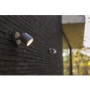 Lutec 6609202118 LED vonkajšie nástenná lampa Explorer 1x5W | 3000K | IP54 - s nastaviteľnou hlavou