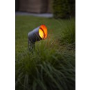 Lutec 66092505118 LED vonkajšie stĺpikové zapichovacie lampa Explorer 1x7W | RGB | 2700-6500K | IP54 - inteligentná, s nastaviteľnou hlavou