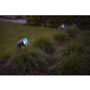 Lutec 66092505118 LED vonkajšie stĺpikové zapichovacie lampa Explorer 1x7W | RGB | 2700-6500K | IP54 - inteligentná, s nastaviteľnou hlavou