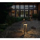 Lutec 6908002337 LED vonkajšie stojanová solárna lampa Table Cube 1x1W | 3000K | IP44 - prenosná
