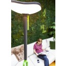 Lutec 6910802335 LED vonkajšie prenosná solárna lampa Poppy 1x8W | 3000K | IP54 - nevšedný dizajn, bluetooth reproduktor