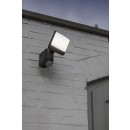 Lutec 6925601345 LED vonkajšie solárne nástenná lampa so senzorom Sunshine 1x8W | 5000K | IP44 - vrátane nabíjacieho panelu