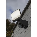 Lutec 6925601345 LED vonkajšie solárne nástenná lampa so senzorom Sunshine 1x8W | 5000K | IP44 - vrátane nabíjacieho panelu