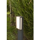 Lutec 7193001118 LED vonkajšie stojaca lampa Qubo 1x18W | 3000K | IP54
