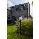 Lutec 7273601012 vonkajšia stojaca lampa Kelsey 1x40W | E27 | IP44 -stínítko s efektom vodných kvapiek