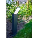 Lutec 7289001118 LED vonkajšie stojanová lampa Pano 1x16W | 3000-5000K | IP54 - jednoduché nastavenie teploty bielej farby