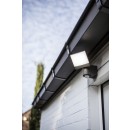 Lutec 7625701345 LED vonkajší nástenný reflektor so senzorom Sunshine 1x12W | 5000K | IP44 - s nastaviteľnou hlavou
