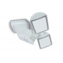 Lutec 7629401331 LED vonkajší reflektor s kamerou a senzorom Peri 1x32W | 5000K | IP54 - inteligentný, 2 nastaviteľné hlavy