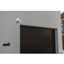 Lutec 7632201053 LED vonkajší nástenný reflektor so senzorom Arc 1x19W | 5000K | IP54 - 2 nastaviteľné hlavy