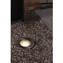 Lutec 7704601012 LED vonkajšie zapustené svetlo Strata 1X9W | 3000K | IP67