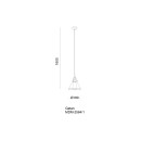 Italux MDM-2564/1 Getan | 60W E27