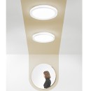 Luce Ambiente Design I-MAKEUP-PL40 LED prisadené stropné svietidlo MAKEUP | 35W integrovaný LED zdroj | biela