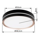 Globo 41759-24 LED stropnica Manni 1x24W | 1100lm | 2700-6500K