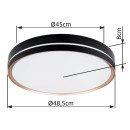 Globo 41759-40 LED stropnica Manni 1x40W | 1850lm | 2700-6500K