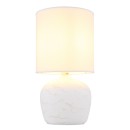 Globo MARBLE 21739W stolná lampička E14