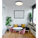 Globo 12384-50 LED prisadené stropné svietidlo MATTHEW  | 50W integrovaný LED zdroj | 4500lm | 3000+4000+6500K