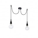 Ideal Lux 112718 kábel s objímkou ​​Minimal Bianco Opaco 2x70W | E27 - biely